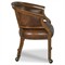 Cattleya Updated Traditional Brown Leather Game Chair