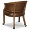 Cattleya Updated Traditional Brown Leather Game Chair