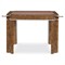 Alaine Modern Classic Brown Wood Game Table