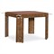 Alaine Modern Classic Brown Wood Game Table