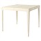 Truett Modern Classic Cream Leather Wrapped Game Table