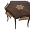 Carmela Updated Traditional Brown Walnut Game Table