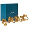 Juliska Forest Walk French Country Gold Iron Napkin Ring - Set of 4