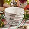 Juliska Country Estate Winter Frolic French Evergreen Ceramic Cereal Bowl
