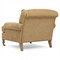 Carter Updated Traditional Brown Performance Velvet Caster Chair and a Half
