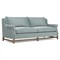 Lowen Updated Traditional Light Blue Performance Velvet Sofa - 88&quot;