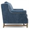 Lowen Updated Traditional Blue Performance Velvet Sofa - 88&quot;