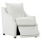Romilly Modern Classic White Crypton Performance Recliner Arm Chair