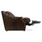 Romilly Modern Classic Tuscan Brown Leather Recliner Arm Chair
