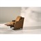 Serelis Updated Traditional Honey Brown Leather Recliner Arm Chair