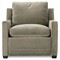 Weybridge Modern Classic Olive Velvet Recliner Arm Chair