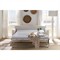 Weybridge Modern Bone White Cotton Performance Slipcovered Sleeper Sofa - 75"