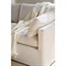 Weybridge Modern Bone White Cotton Performance Slipcovered Sleeper Sofa - 75"