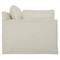 Weybridge Modern Bone White Cotton Performance Slipcovered Sleeper Sofa - 75"