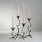 Bravien Updated Traditional Bronze Wrought Iron Twig Candleholder - Short