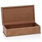 Eron Modern Classic Brown Leather Decorative Box - Small
