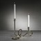 Kieran French Country Polished Gold Loop Candleholder