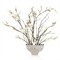 John Richard Coffee Magnolia Traditional Beige Ceramic Faux Floral Arrangement
