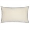 Holly Modern Classic Cream Velvet Fringe Tree Performance Throw Pillow - 12x20