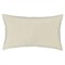 Holly Modern Classic Cream Velvet Sage Fringe Tree Performance Lumbar Pillow - 12x20