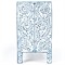 Casimir Coastal Beach Blue White Bone Inlay Dresser