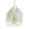 Arteriors Tilda Modern Classic White Wood Iron Frame Chandelier - Small