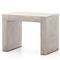Tricia Industrial Loft Grey Concrete Rectangular Outdoor Side Table