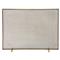 Gita Classic Simple Iron Fireplace Screen - Gold