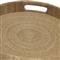 Palecek Monarch Coastal Wrapped Rope Seagrass Round Tray - S