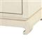 Meredith Regency Natural Grasscloth Chow Cabinet