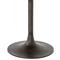 Mona Mid Century Antique Rustic Metal Tulip Dining Table - 42&quot;W