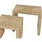 Palecek Woodside Natural Seagrass Rope Nesting Tables - Pair