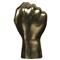 Farella Brass The Allegiance Fist Hand Sculpture