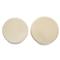 Mika Industrial Bazaar Beige Concrete Pedestal Accent Tables - Set of 2