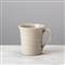 Simon Pearce Modern Classic Belmont Crackle Ivory Stoneware Mug