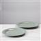 Simon Pearce Modern Classic Belmont Crackle Celadon Stoneware Dinner Plate