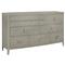 Landon Modern Masculine Grey Wood Dresser