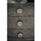 Landon Modern Masculine Charcoal Brown Wood Dresser