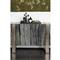 Landon Modern Masculine Black Wood Silver Aluminum Media Cabinet