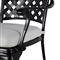 Provance Ancient Earth White Cushion Outdoor Dining Arm Chair