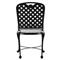 Provance Modern Ancient Earth White Cushion Outdoor Dining Side Chair
