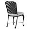 Provance Modern Ancient Earth White Cushion Outdoor Dining Side Chair
