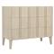 Alice Modern Classic Ivory Three Drawer Chest Dresser