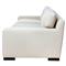 Cisco Home Loft Modern Classic Cream Cotton Upholstered Sofa - 84 inch