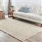 Mayen Coastal Beach Cream Jute Natural Rug - 5&#39;x8&#39;