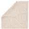 Naturals Tobago Global Beige Diamond Trellis Jute Solid Rug - 4&#39;x6&#39;