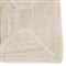 Naturals Tobago Global Beige Diamond Trellis Jute Solid Rug - 4&#39;x6&#39;