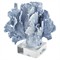 Abaco Coastal Beach Blue Coral Sculpture Decor