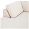 Ethan Modern Classic Cream Performance Sectional Sofa - 70&quot; Left Arm Facing