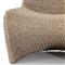 Ivanna Coastal Beach Beige Woven Wicker Outdoor Lounge Chair